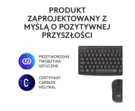 Logitech MK295 Silent Wireless grafitowy - 595519 - zdjęcie 13